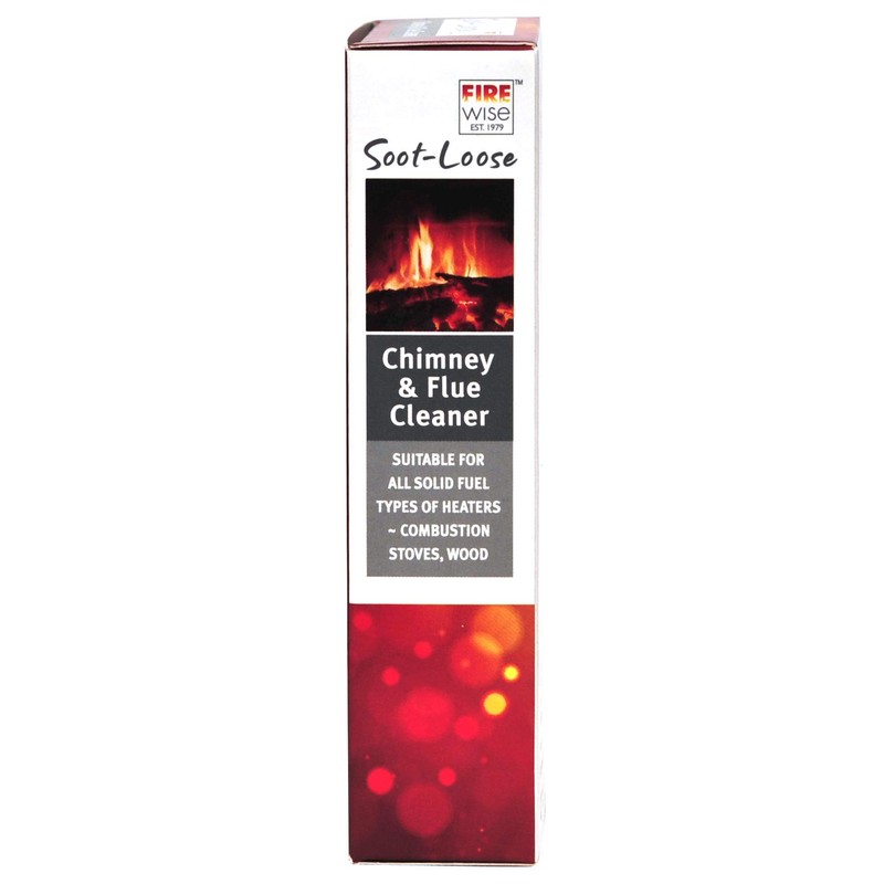 Firewise 18 Treatments Soot-Loose Chimney & Flue Cleaner Dissolves Soot,