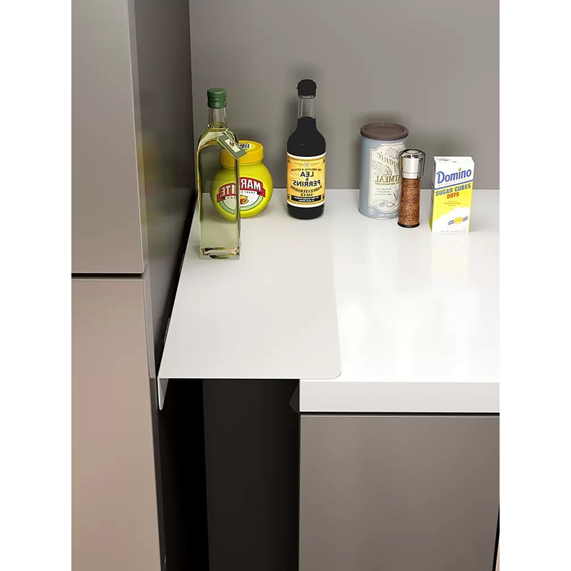 Metal Kitchen Refrigerator Gap Partition Countertop Gap Extension Board, Refrigerator