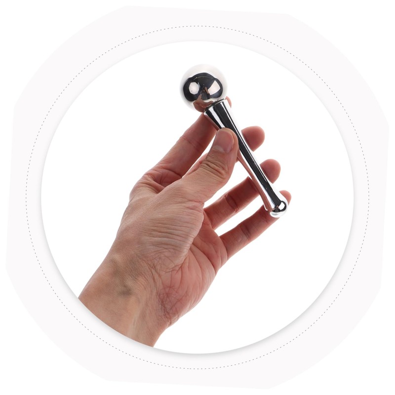 WOONEKY Cold Face Roller Stainless Steel Ice Massage Globes for