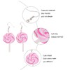 Mikinona Fashionable Polymer Clay Earring Decorations Lollipop Earrings for Women
