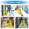 YOLNEXI 2 Pack Caution Wet Floor Sign, 17.5" Height, Bright
