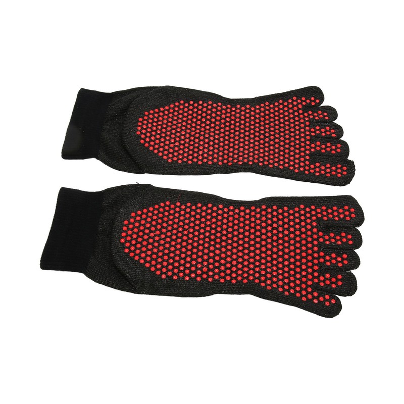 Level 5 Cut Protection Toe Socks Skid Resistant 5 Finger