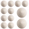 Oeab 12 Pack Dimpled Baseballs 9-Inch Pitching Machine Baseballs Practice