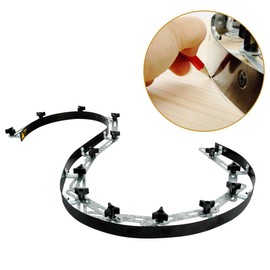 O'SKOOL 107"(2717mm) Flexible Steel Curve Template for Woodworking and Crafts, Transferring Curved Patterns in Wood, and Metal