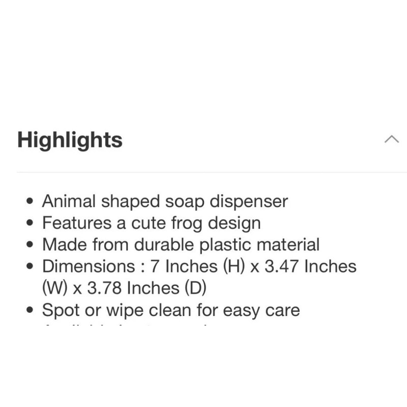 ANKYO NWT 3pc Bathroom Frog Liquid Soap Dispenser, Toothpaste Caddy,