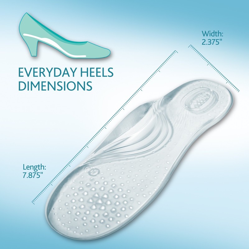 Amope GelActiv Everyday - Plantillas de tacón para mujer, 1