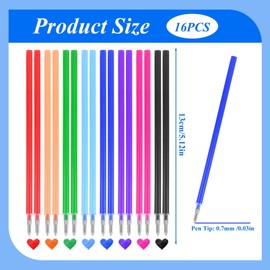 Erasable Refills, Compatible with Legami, Height 13 cm