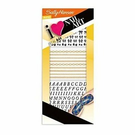 Sally Hansen 1pc Sally Hansen I Heart Nail Art Decal Kit