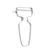 Monaco Classic Swiss Peeler, Carbon Steel Blade, Stainless Steel Handle