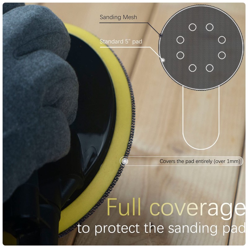 Faoyoon 5 Inch Sanding Mesh | Micro Mesh Hook and