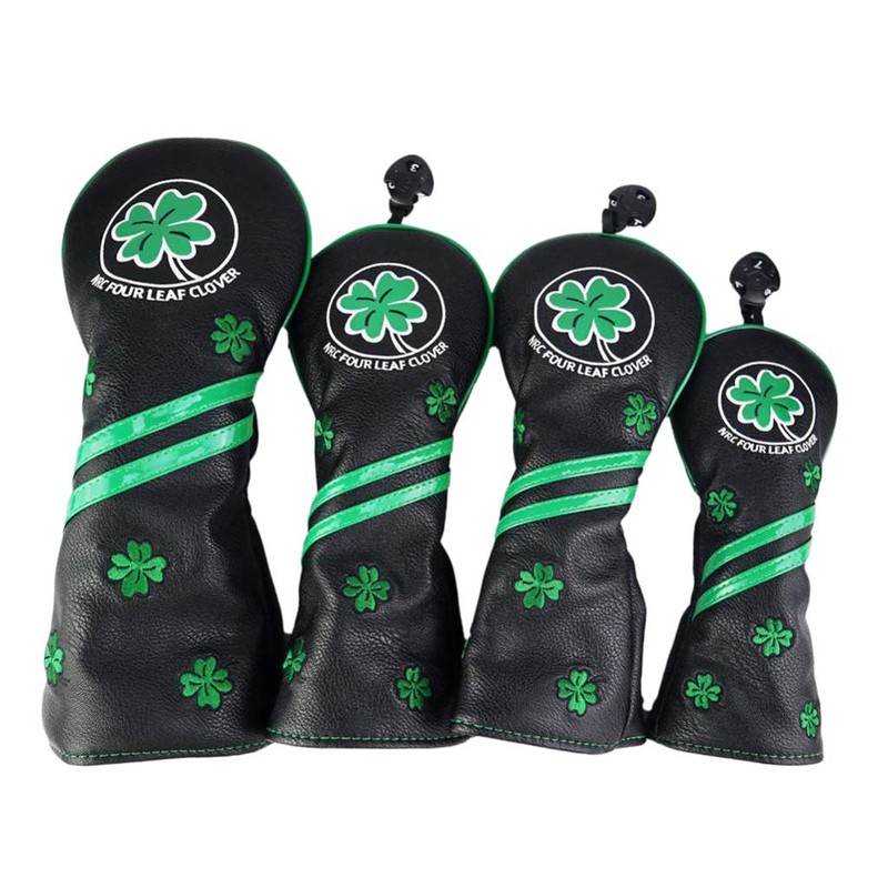 F Fityle 4X Waterproof Golf Club Head Cover Wood Driver