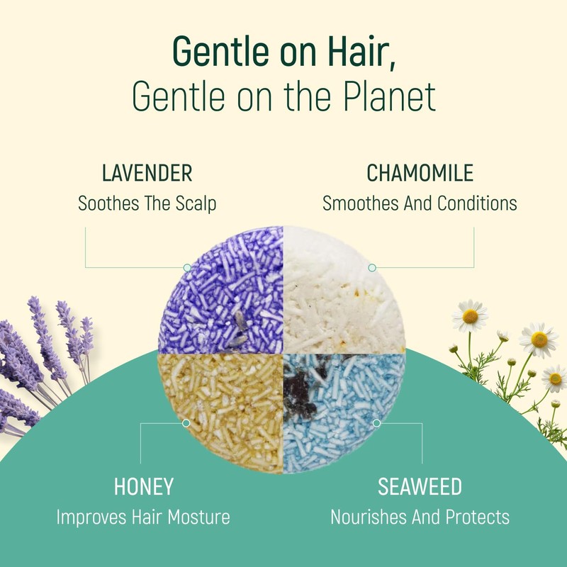 Solid Shampoo Bar And Conditioner Effect Hair Soap – 4
