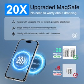 KAKSEY Car Phone Holder Compatible with Honda Civic 2022-2025 Auto Accessories 7/9-inch Screen Fixed Clip, Mobile Cellphone Mount Compatible with Magsafe Navigation Screen Bracket Hands-Free