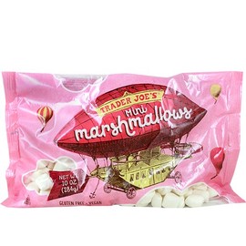 Trader Joe's Pack Of 2 Mini Vegan, Gluten Free Marshmallows 10 Oz x 2 (Total of 20 OZ)