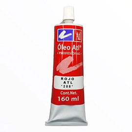 Pintura P/Oleo Atl T40 160 Ml. Tubo B0/1 Rojo 208 Bl