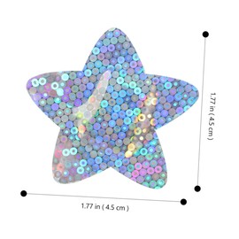 TOVINANNA Bulk Bandages for Boys and Girls Star Shaped Glitter Bandage Waterproof Wounds Protector