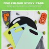 milaosk 5 Pack Small Chopping Board,Mini Coloured Chopping Boards Set