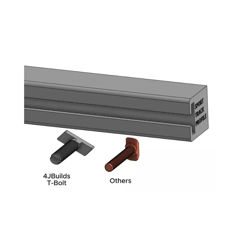 4JBuilds.com T-Bolt for LUND Sport Track 30mm long