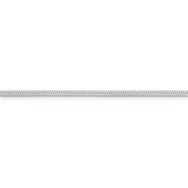 Diamond2Deal Sterling Silver 1.75mm Snake Chain Necklace