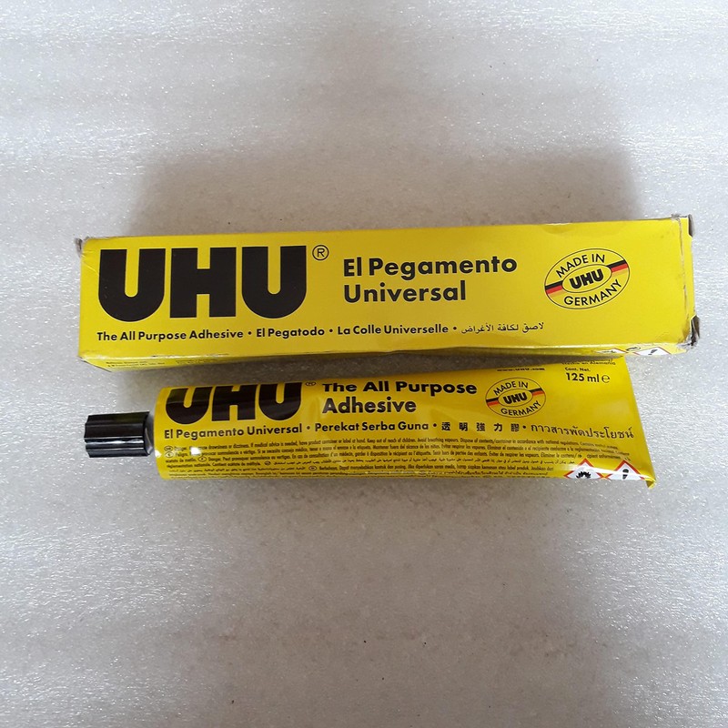 UHU All Purpose Adhesive Glue 125ml boxed [Pack of 5