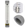 LZM-20G 1-10GPM Acrylic Plexiglass Tube Type Liquid Flowmeter Flow Meter