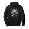 Scavenger Skeleton Head Carrion Vulture Animal Skull Vulture Pullover Hoodie