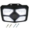 DAISHIN DLS-WL008 Solar Light with Switchable Brightness, Sensor Light, Outdoor,