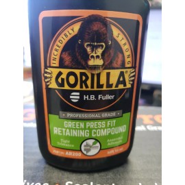 Gorilla Pro® AR200 GREEN PRESS FIT RETAINING COMPOUND 50ML