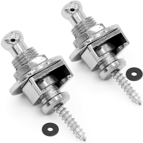 Guitar Strap Locks, Anwenk Premium Guitar Straplocks Quick Release Security