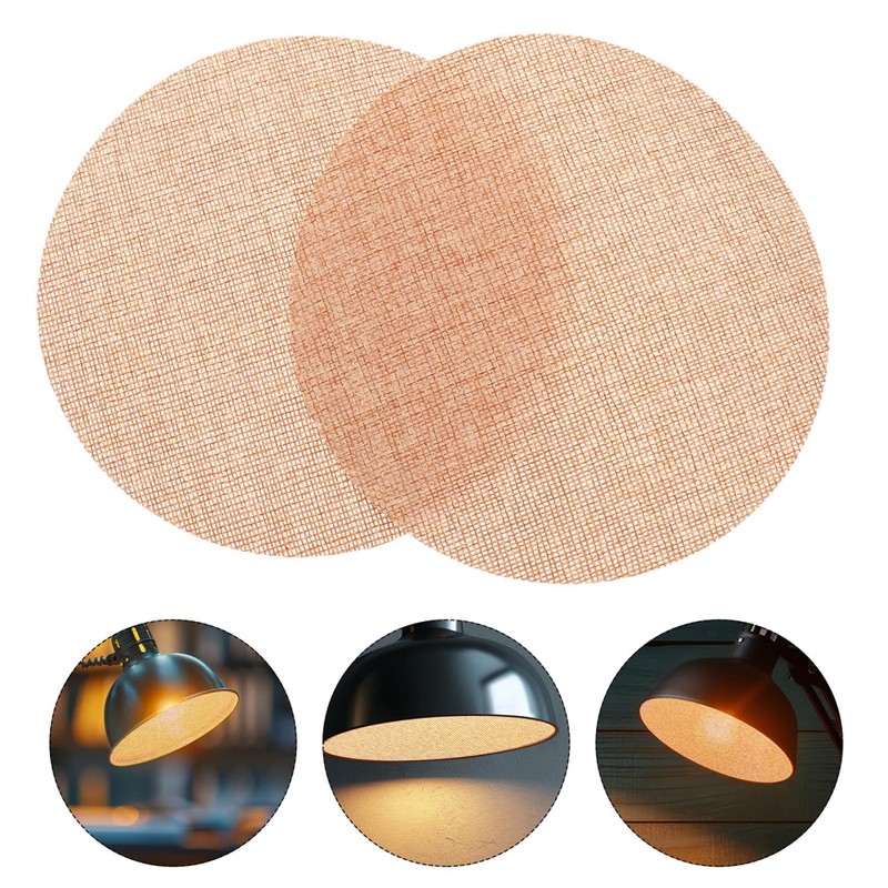 ULDIGI Round Ceiling Light Cover 6.29In Anti-Glare Lampshade Diffuser Plate