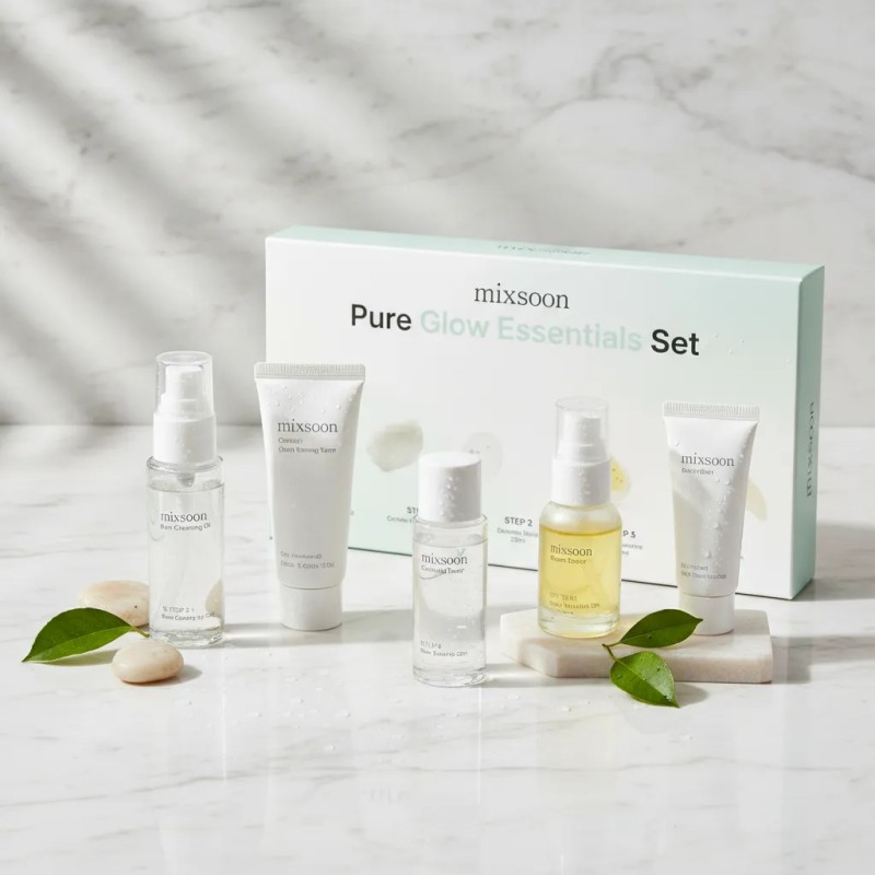 Mixsoon Kit De Viaje Pure Glow Essentials Set 5 Piezas