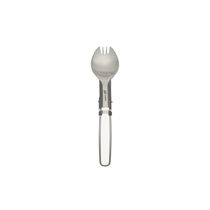 Esbit titanium cutlery folding fork/spoon