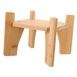 FUNOMOCYA Wooden Drink Dispenser Stand Base Creative Decorative Vase Stand for Beverages Plants