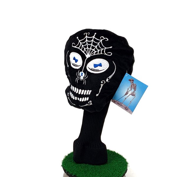 Creative Covers for Golf Skull Golf Headcover, Black
