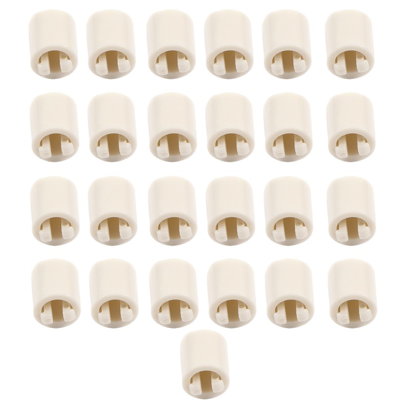 25Pcs LK150 Needle Protector Gray Sturdy Plastic Friction Reduction Knitter