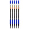 ELKOS Anom Ballpoint Pens, BLUE, 0.7mm Fine Point, Pack of