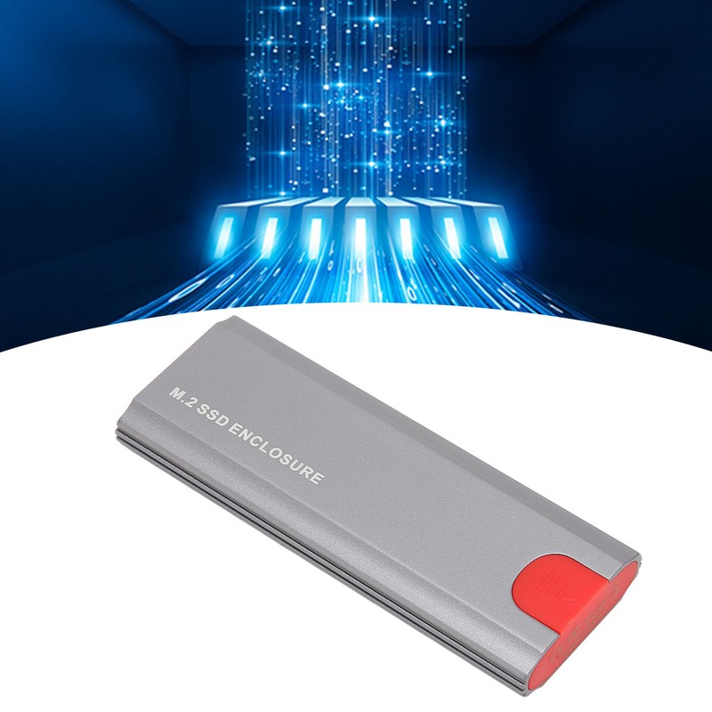 M.2 NVME SSD Enclosure 10Gbps High Speed Transmission PCIe NVMe
