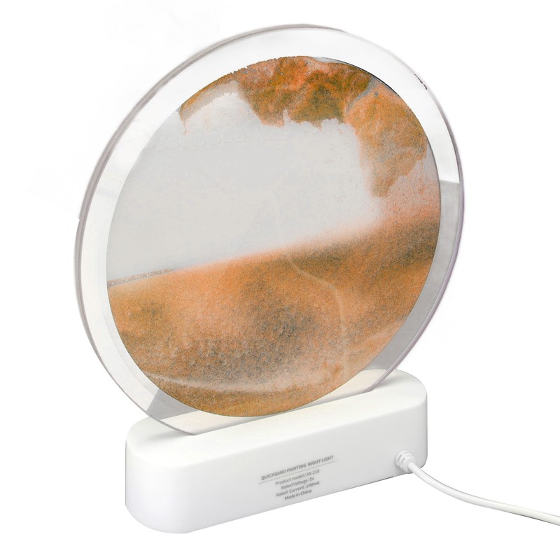 Quicksand Painting Light USB Plug in Eye Protection Art Decoration
