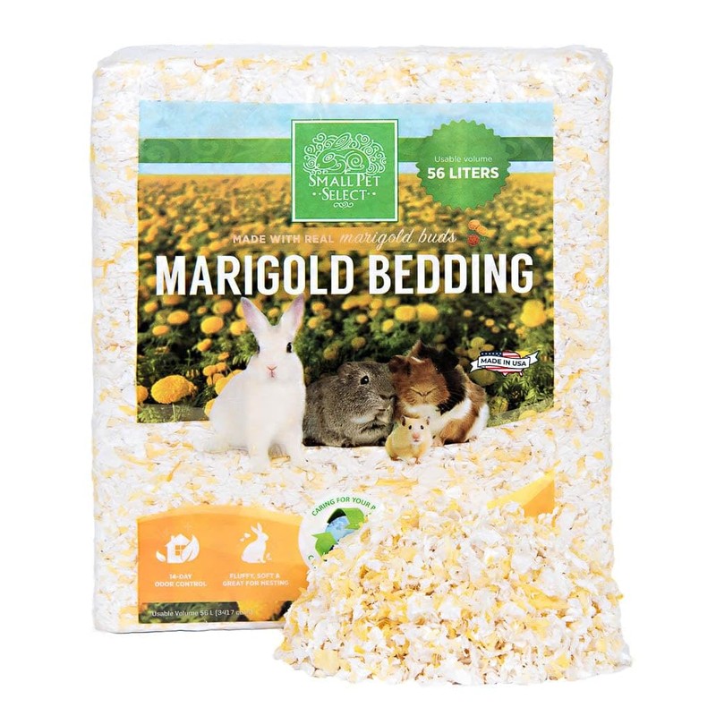 Small Pet Select - Natural Paper Bedding with Real Marigold