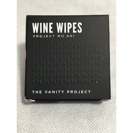 The Vanity Project Lot Of 2 Wine Wipes  Compact Vanity Project No.001 New In Boxes 30 Wipes Total