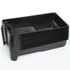 Juvale 4-Inch Paint Tray Pan - 12-Pack Black Spill-Resistant &