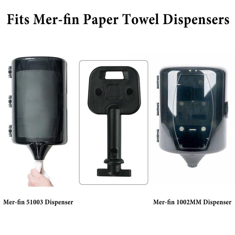 59002 Dispenser Key Replacement for Mer-fin Dispensers Models 1002MM 1003MM