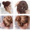 3 Pcs Coiled hair stick Hair Foam Sponge Hair Bun