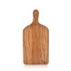 Samhita Acacia Wood Paddle Cutting Boards with handle for Kitchen,