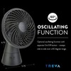 O2COOL Rechargeable Fan 5" H
