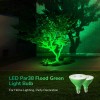EDISHINE PAR38 Dimmable Green Flood Light Bulbs ChristmasDecor