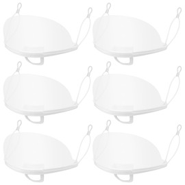 Kichvoe Máscara De Boca Transparente 20 Piezas Antivaho Ver A Través De Máscara Transparente Escupir Catering Reutilizable