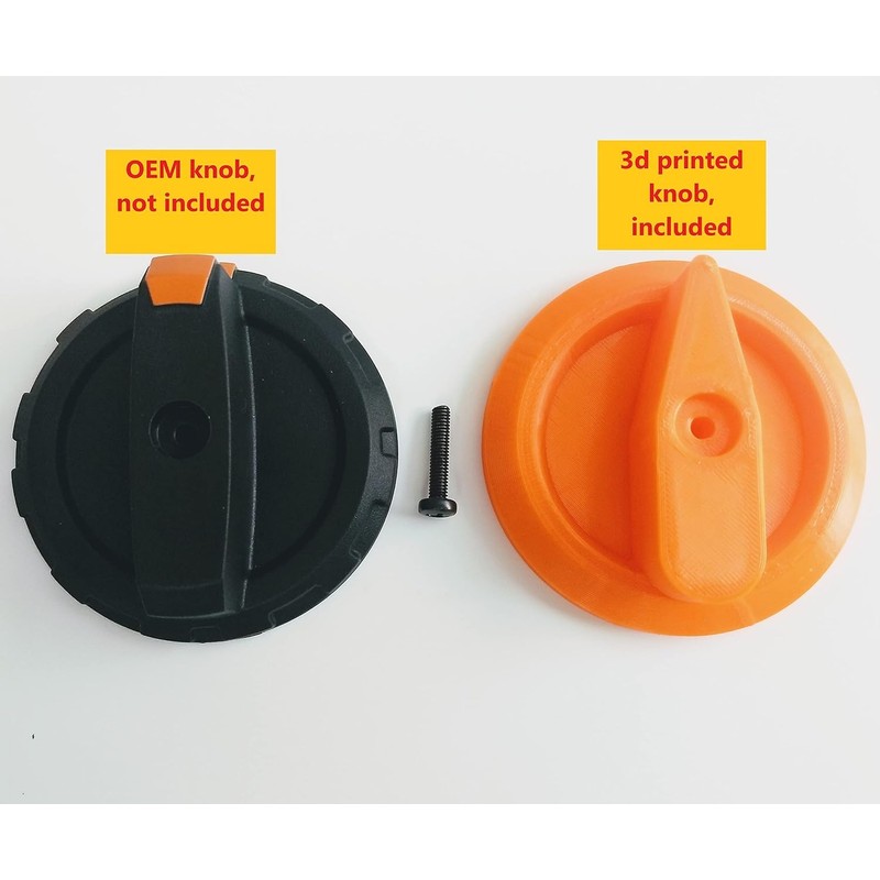 Compatible replacement knob for Generac iQ2000 watts inverter generator for