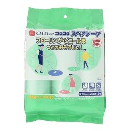 Nitoms C3210 Professional Spare Tape, Multi-Purpose Floor, 6.3 inches (160 mm) Wide, 25 Circuits, 3 Rolls, Tape Replacement, Commercial Use, Cleaning, Office, Factory, Flooring, Carpet, Cushion,