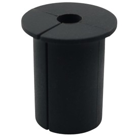 TAODAN 4PCS Silicone Rubber Cable Threading Sleeve Antenna Wall Sole Ring Wiring Kit TaiNet Cable Adapter Cable Protector for 3/4 Inch Wall Hole Wires Wall Plug Wall Hole Sleeve Black